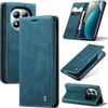 Azororo Cover per Redmi Note 15 Pro 4G, Premium PU Pelle Custodia, Magnetica Carta Fessura Portafoglio Case, Flip Cavalletto Custodia per Redmi Note 15 Pro 4G - Blu verde
