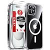 LeYi Cover Magnetica per iPhone 15 con 2 Pezzi Vetro Temperato(Trasparente) | Custodia [Compatibile con MagSafe] Protezione Fotocamera TPU Bumper Antiurto Protettiva Originale Case per Telefono iPhone 15