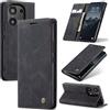 Azororo Cover per Redmi Note 13 Pro 4G, Premium PU Pelle Custodia, Magnetica Carta Fessura Portafoglio Case, Flip Cavalletto Custodia per Redmi Note 13 Pro 4G - Nero