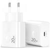 ARCCRA USB C Caricatore, 20W USB C Presa Rapido per iPhone 18 17 16 15 14 13 12 11 | 2-Pack USBC Caricabatterie Adattatore, PD Spina Alimentatore per iPhone Duo XS XR X Pro Max, iPad Pro Air