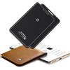 Ajblg 2026 (solo Android) Smart Bluetooth Wallet Tracker Card 2 Pezzo Thin 2.5 mm | 5 Anni Batteria, IP68 Impermeabile,Bluetooth Localizzatore Tracker con Google's Find Hub per Borse/Valigia/Passaporti