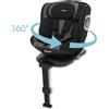 Foppapedretti Seggiolino Auto Iturn Pro i-Size con Seduta Girevole 40-150 cm Black