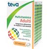 Teva italia srl Teva Multivitaminico Adulti - Integratore Per Il Benessere, Teva Multivitaminico 30 Compresse