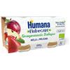 Humana Omogeneizzato Mela e Prugna Bio 2 Vasetti 100 g