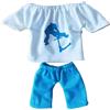 Generic Pantaloni di punta e magliette set per bambini- vestiti per il gioco interattivo- per le tastie di tastiera per scooter e skateboard-giocattoli di movimento divertenti e grandi bomboniere