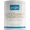 +LIFE Glucosamina Condroitina MSM PiùLife 730 mg, 180 Compresse | 1 al giorno, Complex con Vitamina C per la Formazione del Collagene, Integratore Articolazioni e Cartilagini, Senza Glutine