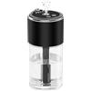 pancellent Diffusore di Oli Essenziali, Deodorante per Auto, Diffusori per Aromaterapia per Casa, Grande Stanza, Camera da Letto, Auto, Ufficio, Scrivania con Luce del Cielo Stellato, Capacità 250ml (Nero)