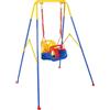TRUIHUA 3-In-1 Altalena per Bambini Pieghevole L'altalena per Figli Altalena da Giardino Adatto per Interno/Esterno Portatile Altalena per dai 6 Mesi.