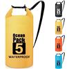 Invool Borse Impermeabili, 5L/10L/20L/30L Dry Bag Sacco Impermeabile con Tracolla Regolabile, Sacche Stagne Impermeabili per Sport Acquatici, Campeggio, Rafting, Kayak, Pesca, Escursionismo