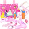 BNUZEIYI Accessori per bambole Set di Alimentazione e Cura con borsa per bambini | Pannolini per bambole, biberon, Adatta10-24 Pollici/30-43cm Bambola, set gioco 15pcs, regalo di compleanno Natale per bambine