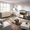 Dmora set Mobili da Soggiorno MonteMarana Marrone Rovere Cassetti Modulabile, 5 Ripiani