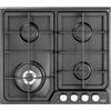 DeLonghi Piano cottura a gas PF 46 GH DeLonghi 60 cm 4 bruciatori doppia corona - Antracite