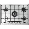 DeLonghi Piano cottura a gas DFI 57 ASV DeLonghi 70 cm 5 bruciatori doppia corona