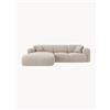 Cosmopolitan Design Divano angolare in ciniglia Nolio - Beige