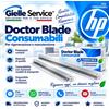 Doctor Blade compatibile HP - 5 pz - P1005/1006/1007/1008/1505/1566/1606/ M1120/1130/1210/1212/1213/1522/1536; LJ Pro MFP M125…