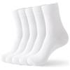 Wamicu Calzini Uomo Donna 5 Paia Cotone, Morbidi Traspiranti Unisex | Calze Uomo e Donna in Cotone di Qualità, Comode per Running, Sport e Uso Quotidiano