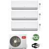 TCL GARANZIA ITALIA Condizionatore Climatizzatore TCL Trial Split Inverter SaveIN F6 9000+12000+12000 BTU Wi-Fi MT2730