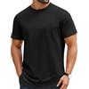 COOFANDY Maglietta Uomo 100% Cotone Girocollo T-Shirt Basic Estiva Tinta Unita vestibilità Regular