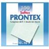 Safety Prontex Garze Sterili In Tessuto Non Tessuto Per Medicazioni E Ferite 10x10 Cm 100 Pezzi