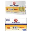 Artsana SIRINGA PER INSULINA PIC INSUMED 0,5 ML 100 UI AGO GAUGE 30 LUNGHEZZA 8 MM SENZA SPAZIO MORTO 3 SACCHETTI DA 10 PEZZI
