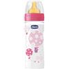 CHICCO BIBERON WELL BEING IN POLIPROPILENE GIRL DA 330 ML FAST LATTICE ITA