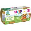 Hipp Bio Omogeneizzato Carote-ceci 2x80 G