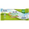 Idrofil Salviette Al Profumo Di Citronella Idratanti e Protettive 40 Pezzi