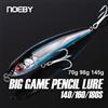 NOEBY Esca Artificiale Affondante Noeby Tipo Pencil 14cm70g 16cm98g 18cm145g, Stickbait Wobbler per la Pesca del Tonno in Mare
