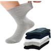 ZYCSNH 10 PZ = 5 Paia Calzini Bocca Allentata Diabetici Prevenire Le Vene Varicose Cotone Confortevole Pazienti Anziani Ipertensi Calzini Uomo Grasso Regalo