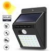KDULIT Vendita calda 20 ~ 30 LED luce solare sensore wireless lampada da parete solare impermeabile faretti per la decorazione del giardino di movimento esterno