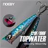 NOEBY Popper Richiamo di Pesca 12cm 41g 15cm 85g 19cm 129g Topwater Bubble Wobbler Esca Dura Artificiale Grande Gioco GT Richiamo di Pesca