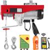 succebuy Paranco Elettrico SucceBuy 1320/2200LBS con Fune Singola/Doppia, Gru di Sollevamento con Controllo Wireless/Cablato, Verricello Elettrico per Garage