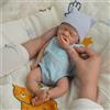 Miaio 12" Micro Preemie Full Body Silicone Baby Doll Realistica bambola rinata Sorpressione Bambini Anti-Stress