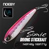 NOEBY Esca da Pesca Noeby Diving Stickbait 140mm 49g 160mm 71g, Wobbler Galleggiante, Esche Artificiali Rigide per la Pesca di GT, Tonno e Kingfish