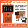 GTMEDIA V8 Finder Pro2 Rilevatore di Segnale Satellitare DVB-S2X/S2/S/T2/T/C MPEG2/4 DVB-S2X/S2/S/T2/T/C AHD H.265 Misuratore Satfinder Digitale