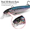 GOBAIT Sospendere Richiamo di Pesca 10g 10.2 centimetri Minnow Treble Ganci Swimbait Kit Attrezzatura Da Pesca Wobbler Sonaglio Cranbait Esca Pesca Jerkbaits