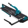 NONE SucceBuy Tagliapiastrelle Utensili manuali per tagliare piastrelle da 48 pollici con binario singolo e staffe doppie Tappo da 3/5 pollici con guida laser precisa