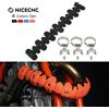 NICECNC Per KTM EXCF SXF Husqvarna FE FC GasGas ECF EXF Sherco SEF-R Beta RR 4T Silenziatore Di Scarico Tubo Scudo Termico Della Copertura Della Protezione 22 CM 40 CM