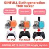 Erilles 2/10PCS GINFULL DS13 MAX TMR Joystick Elettromagnetico Per PS5 Gamepad 2a Gen Aggiornato Angolo Hall Tunnel resistenza magnetica
