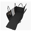 NONE Coperture per Sedili Auto per Cani 133x140cm Copertura per Animali Domestici Stile Amaca Impermeabile e Convertibile con Patta Laterale Extra Antiscivolo e Sicura Universale