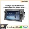 OSSURET Autoradio Android OSSURET per Opel Astra H 2004 Vectra Vauxhall Antara Zafira Corsa C D Vivaro Meriva Lettore Multimediale con Carplay