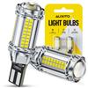 AUXITO Nuovissima Lampadina LED AUXITO W16W T15 per Luce Retromarcia, Canbus Senza Errori, 12V con Lente Proiettore HD, Luce di Retromarcia LED 921 912 a 360° ° Illuminazione