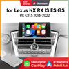 Junsun Adattatore di interfaccia Junsun Wireless CarPlay Android Auto per Lexus NX RX IS ES GS RC CT LS 2014-2019 con funzioni AirPlay Mirror Link