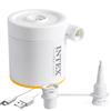 NONE Pompa ad aria elettrica portatile USB INTEX QuickFill per piscine e campeggio | Mini Gonfiatore Materassi Gonfiabili | POPPY E MARTI