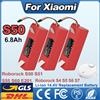 powtree Batteria 6.8Ah 14.4V per Robot Aspirapolvere Xiaomi S50, Batteria di Ricambio per Xiaomi Roborock S55 S60 S65 S50 S51 S5 S6 S7