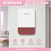 Staniot Allarme Wireless con Luce Stroboscopica e Sirena Potente 120dB, Dispositivo di Allarme Impermeabile con Batteria Ricaricabile da 5000mAh, Compatibile con Sistemi di Allarme Antifurto Domestici
