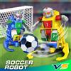 Teeggi Robot da Calcio Telecomandato 2.4G per 2 Giocatori con Luci LED, Giocattolo Intelligente per Battaglie di Calcio, Regalo di Natale per Ragazzi