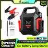 NONE Podofo Avviatore d'Emergenza per Auto 16000mAh, Power Bank 5 in 1, Gonfiatore Pneumatici, Compressore d'Aria Portatile, Booster di Emergenza per Batteria Auto, Dispositivo di Avviamento Portatile