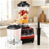 NONE Frullatore Commerciale Professionale da 2000W, Mixer Stazionario, Processore Alimentare per Ghiaccio e Frullati, Frullatore ad Alta Potenza per Cucina, Senza BPA