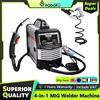 NONE Saldatrice Podofo 4-in-1 MIG/MAG/TIG/MMA, Kit di Saldatura Multiprocesso Portatile Sinergico con Display Digitale e Protezione dal Surriscaldamento per Riparazioni Fai-da-Te, Casa e Auto